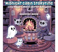 Midnight Cabin Storytime: Coloring Book for Adults & Teens Featuring Cute Ghostly Creatures in Cozy Hygge Cabin Scenes for Relaxation & Coziness. ... Coloring Adventures for Adults & Teens)