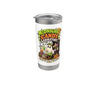 Midnight Candy Laboratory Ghost Scientist Halloween Candy Stainless Steel Insulated Tumbler