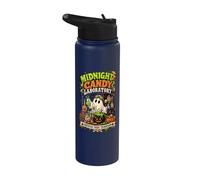 Midnight Candy Laboratory Ghost Scientist Halloween Candy Stainless Steel Insulated Water Bottle
