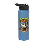 Midnight Candy Laboratory Ghost Scientist Halloween Candy Stainless Steel Insulated Water Bottle