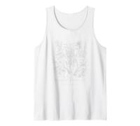 Midnight Cats Noir Feline Gangster Style Tank Top