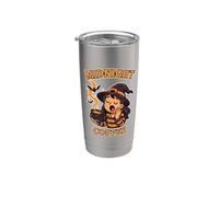 Midnight Coffee Sleepy Witch Stainless Steel Insulated Tumbler