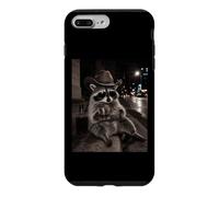 Midnight Cowboy Raccoon With A Drink Under The City Lights Case for iPhone 7 Plus/8 Plus