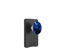 Midnight Cowgirl Ride Crescent Moon Western Night Aesthetic PopSockets PopWallet for MagSafe