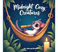 Midnight Cozy Creatures: Stress Relief with Adorable Bats, Owls & Comfy Scenes - A Creepy and Comfy Coloring Book for Adults & Teens (Cute & Comfy Creepy)