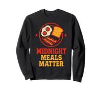 Midnight Diner Neon Sign Coffee Pancakes Highway Gift Sweatshirt