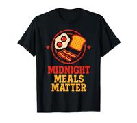 Midnight Diner Neon Sign Coffee Pancakes Highway Gift T-Shirt