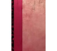 Midnight Dreams: Scarlet Noir Notebook: A 6x9 Lined Journal with Bold Black & Red Stripe Design