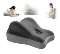 Midnight Embrace Pillow, Sweet Surrender Couples Pillow, Couple Hip Pillows, Wedge Pillows Memory Foam, Contoured Design, for Sitting and Lying (gray)