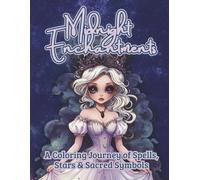 Midnight Enchantments: A Witchcore Coloring Book for Adults | Mystical Coloring Journey of Spells, Stars, Crystals, and Sacred Symbols (Boutique Aesthetic Coloring)