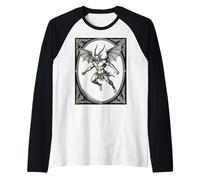 Midnight Flight The Gaap Demon Rises Raglan Baseball Tee