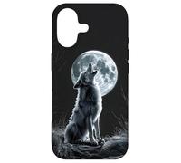 Midnight Howl | Wolf and Moon Design Case for iPhone 17