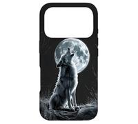 Midnight Howl | Wolf and Moon Design Case for iPhone 17 Pro