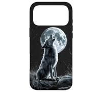 Midnight Howl | Wolf and Moon Design Case for iPhone 17 Pro Max
