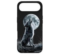 Midnight Howl | Wolf and Moon Design Case for iPhone Air