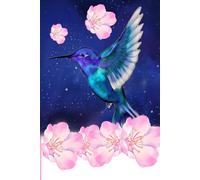 Midnight Hummingbird Notebook: A Companion to the Hummingbird Sakura Notebook