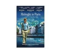 Midnight in Paris Movie Canvas Poster Room Decor Aesthetic Poster Artistic Poster for Bedroom Living Room Walls 12x18inch(30x45cm) Unframe-style