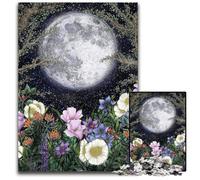 Midnight in The GardenJigsaws 1000 Pieces for Adults Jigsaw Puzzles for Adults Home Activity for Holidays Birthdays And Family Game Nights 1000 PCS(38x26cm)