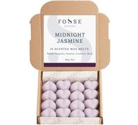 Midnight Jasmine Soy Wax Melts 16 Pack | Heady Floral, Romantic & Sultry | Natural, Vegan & Plastic Free | Up to 96 Hrs Scent | Pet Safe | Handmade in UK - Fosse Living