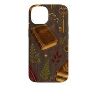 Midnight Library Botanicals Case for iPhone 14