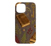 Midnight Library Botanicals Case for iPhone 15