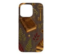 Midnight Library Botanicals Case for iPhone 15 Pro Max