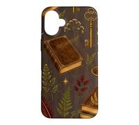 Midnight Library Botanicals Case for iPhone 16 Plus