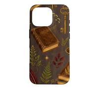 Midnight Library Botanicals Case for iPhone 16 Pro
