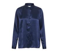 Midnight Magic Silk Shirt - female - InWear - Shirts - Blue - S - Blouses & Shirts S