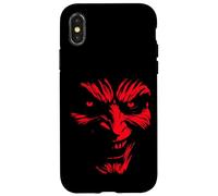 Midnight Man Horror Story Creepy Urban Legend Face Case for iPhone X/XS