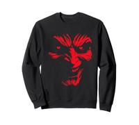 Midnight Man Horror Story Creepy Urban Legend Face Sweatshirt