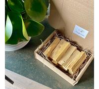 Midnight Mantra Extra Chunky Organic Palo Santo | Premium Grade High Resin Ethically Sourced Peruvian Palo Santo Wood Sticks | Natural Incense | High Fragrant Home Negative Energy Cleansing