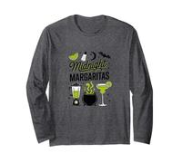 Midnight Margaritas Halloween Cocktail Lime and The Coconut Long Sleeve T-Shirt