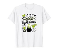 Midnight Margaritas Halloween Cocktail Lime and The Coconut T-Shirt