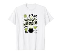 Midnight Margaritas Halloween Cocktail Lime and The Coconut T-Shirt