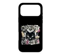 Midnight Mischief Black Cat Grunge Punk Design Case for iPhone 17 Pro Max