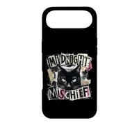 Midnight Mischief Black Cat Grunge Punk Design Case for iPhone Air