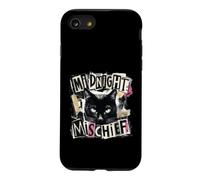 Midnight Mischief Black Cat Grunge Punk Design Case for iPhone SE (2020) / 7/8