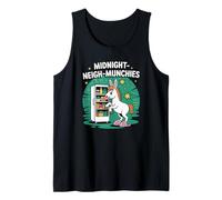 Midnight Munchies Funny Horse Refrigerator Humor Tank Top
