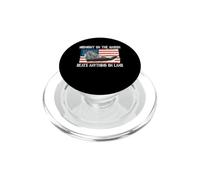 Midnight On The Marsh Beats Anything On Land Airboat Swamp PopSockets PopGrip for MagSafe
