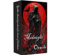 Midnight Oracle Card Deck, Gothic Dark Fantasy Theme, with Guidebook, for Collectors and Enthusiasts