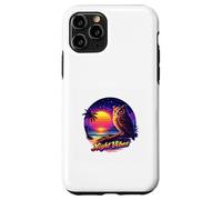 Midnight Owl Tropical Sunset Case for iPhone 11 Pro