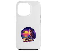 Midnight Owl Tropical Sunset Case for iPhone 13 Pro