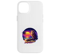 Midnight Owl Tropical Sunset Case for iPhone 14 Plus