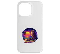 Midnight Owl Tropical Sunset Case for iPhone 14 Pro Max