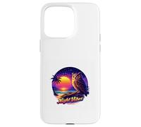 Midnight Owl Tropical Sunset Case for iPhone 15 Pro Max