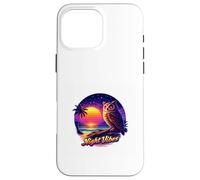 Midnight Owl Tropical Sunset Case for iPhone 16 Pro Max