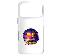 Midnight Owl Tropical Sunset Case for iPhone 17 Pro