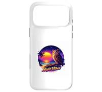 Midnight Owl Tropical Sunset Case for iPhone 17 Pro Max