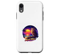 Midnight Owl Tropical Sunset Case for iPhone XR
